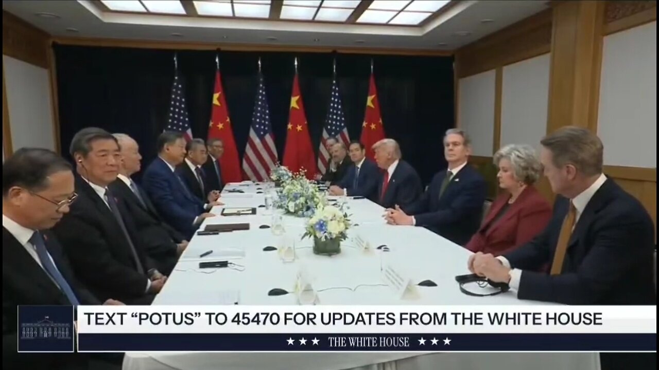 Trump Meets With Chinese President Xi In South Korea