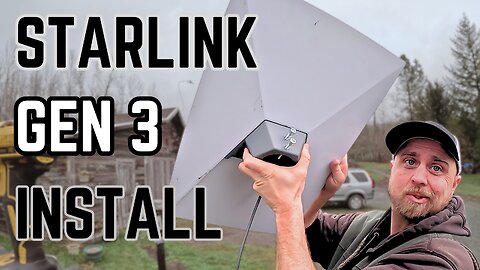 Starlink Gen 3 Install - Better than Gen 1?