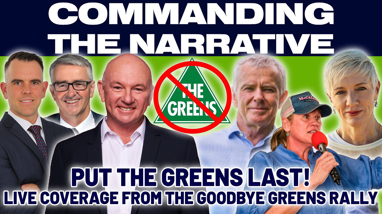 Put The Greens Last! - Live Coverage from the Goodbye Greens Rally - CtN68