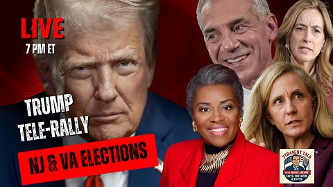 LIVE: TRUMP TAKES OVER NJ & VA | Tele-Rally Reaction!