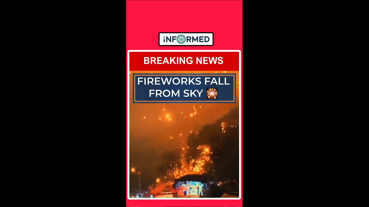 Fireworks FALL on Spectators 🎇