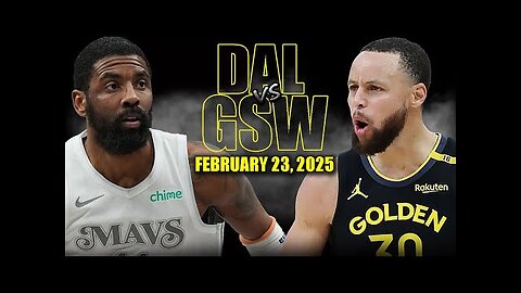 Golden State Warriors vs Dallas Mavericks Full Game Highlights - February 23 | NBA Regular Season