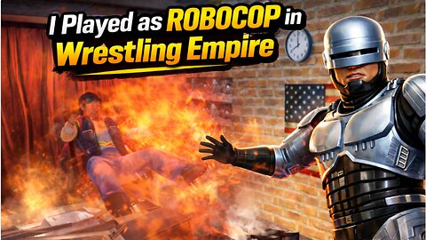 I Played as RoboCop in Wrestling Empire… Things Got Wild