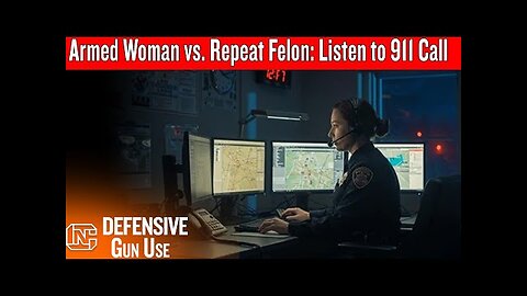 Armed Woman vs. Repeat Felon: The Outcome Says It All, Listen to the 911 Call