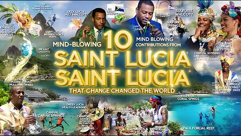 2025 - 10 Mind-Blowing Contributions from Saint Lucia That Changed the World ✨