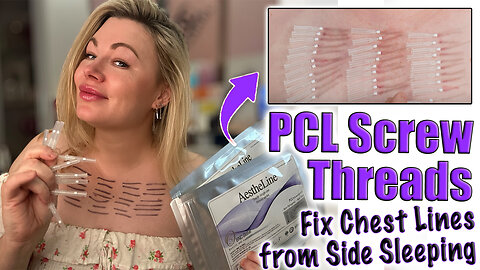 PCL Screw Threads to Fix Side Sleeping Chest Wrinkles! AceCosm code Jessica10 Saves you money
