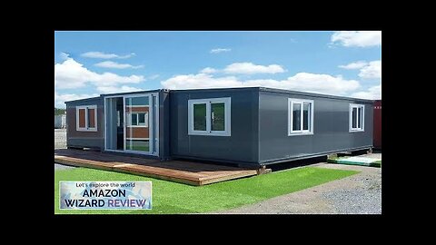 Portable Prefabricated Tiny Home 13x20ft Mobile Expandable Plastic Prefab House for Hotel Review