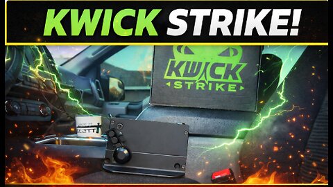 KWICK STRIKE Pistol Storage / Quick Access, Lockable Pistol Storage