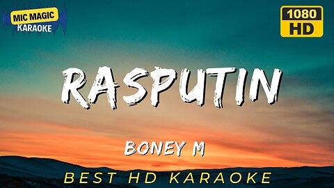 RASPUTIN - BONEY M (HD KARAOKE VERSION)