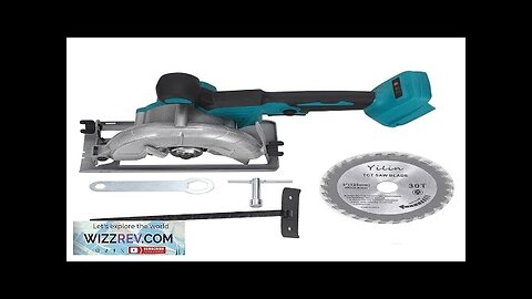 5-Inch Cordless Circular Saw for Makita Battery(Not Inclued) Adjustable Electric Saw Review