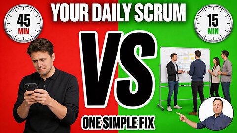 Your Daily Scrum Takes 45 Minutes Because of This One Mistake