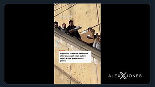 WATCH: The Corporate Media Has Packed Up Their Belongings and Exited The Pentagon