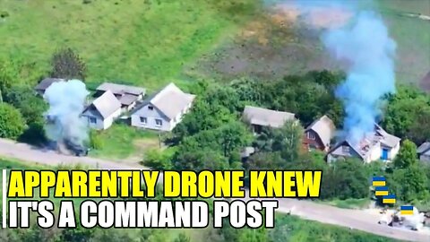 AFU soldiers were found entering the post one by one being struck by drone