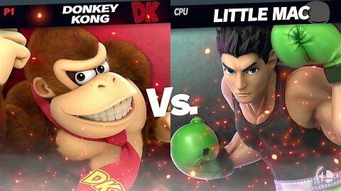Donkey Kong vs Little Mac