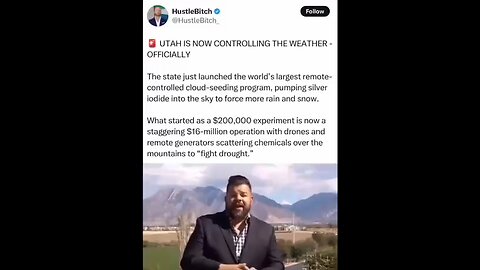 Utah Is Officially Controlling The Weather