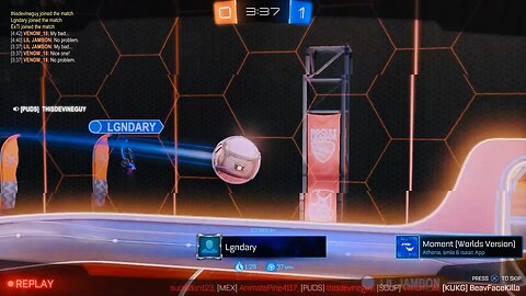 LGNDARY GETS MAD HANGTIME!