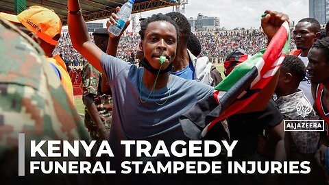 Stampede at Nairobi funeral: Injuries in crowd paying respects to former Kenyan PM
