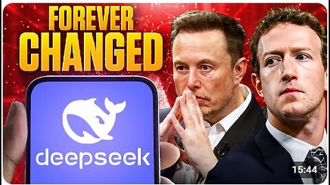 China’s New AI Model DeepSeek Just Won the Tech Race...American CEOs in Shock!