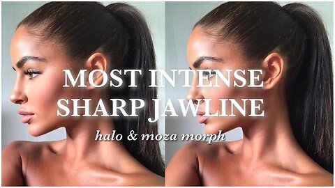 Ꮠ ➜ 𝐚𝐭𝐫𝐨𝐩𝐨𝐬 ፧ MOST INTENSE SHARP JAWLINE & PERFECT JAW ፧ [powerful + detailed] w/ moza morph
