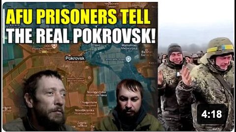 AFU prisoners near Pokrovsk speak about catastrophic situation!