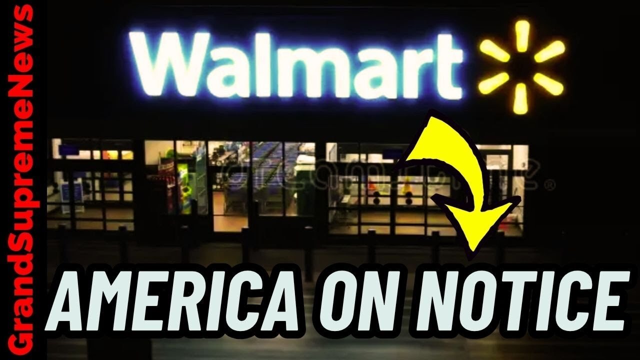 BREAKING NOW!!! 🔥 Walmart & Amazon Just Made A Terrifying Announcement