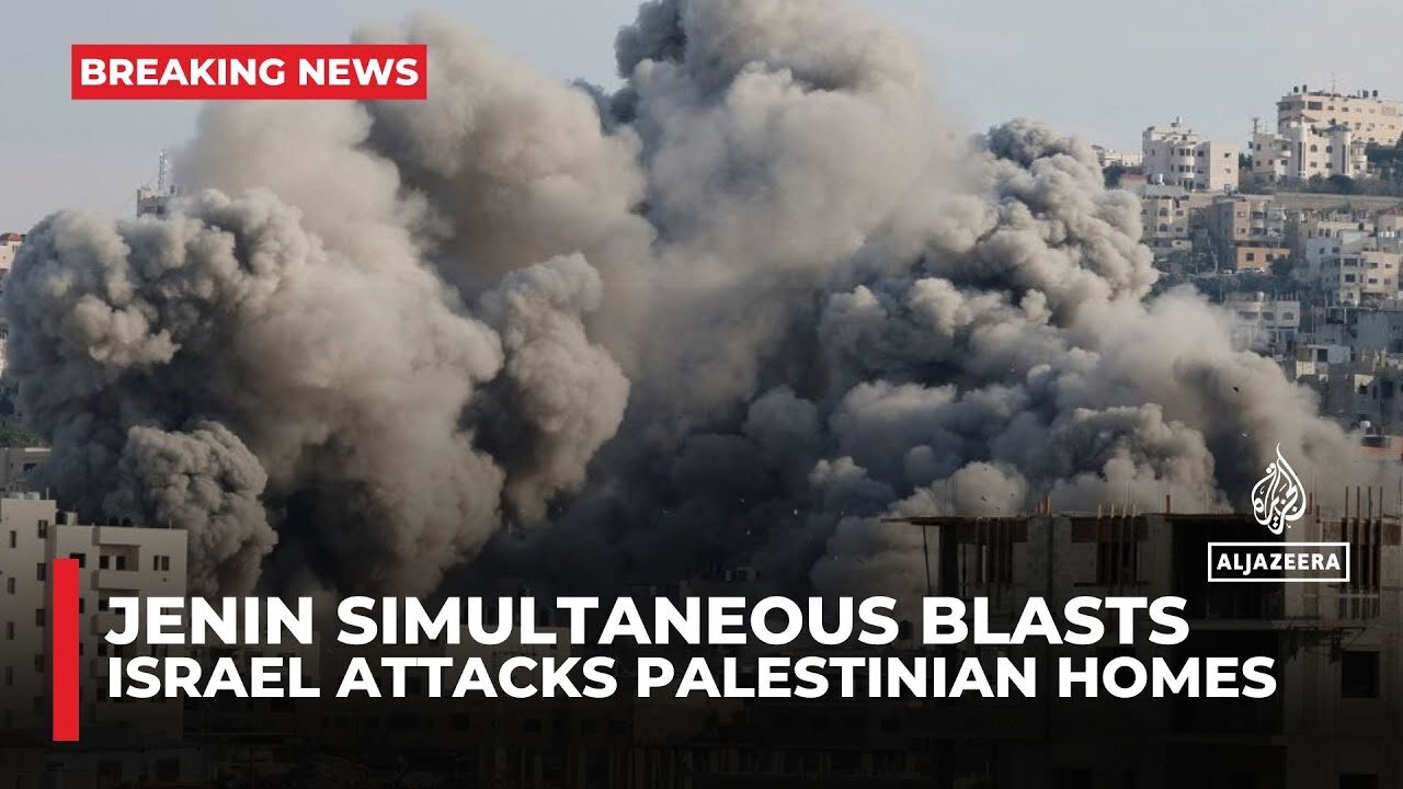 Israeli military operation in Jenin: Palestinian homes attacked with simultaneous blasts