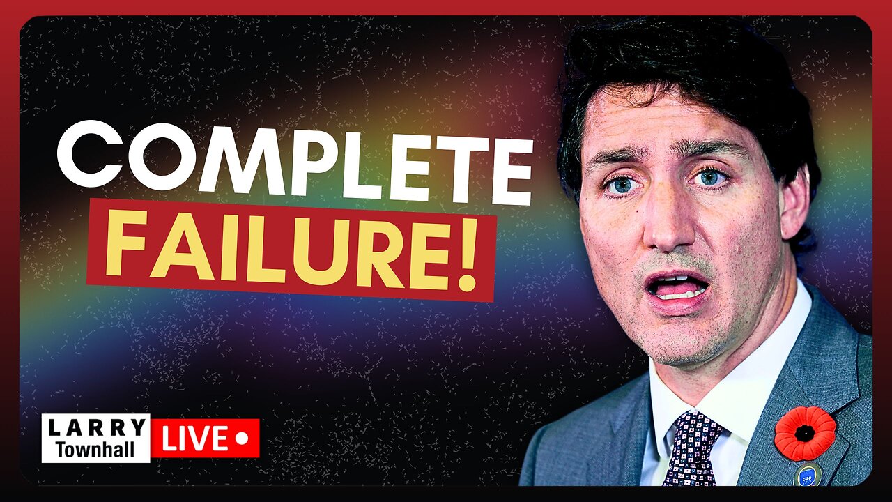 🚨 BREAKING: Justin Trudeau Resigns IN DISGRACE! Last Minute Trump SABOTAGE?! | LARRY Live!