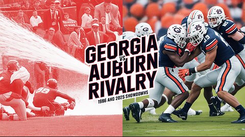 Georgia vs Auburn: The 1986 Game Between the Hoses and 2025 Showdown