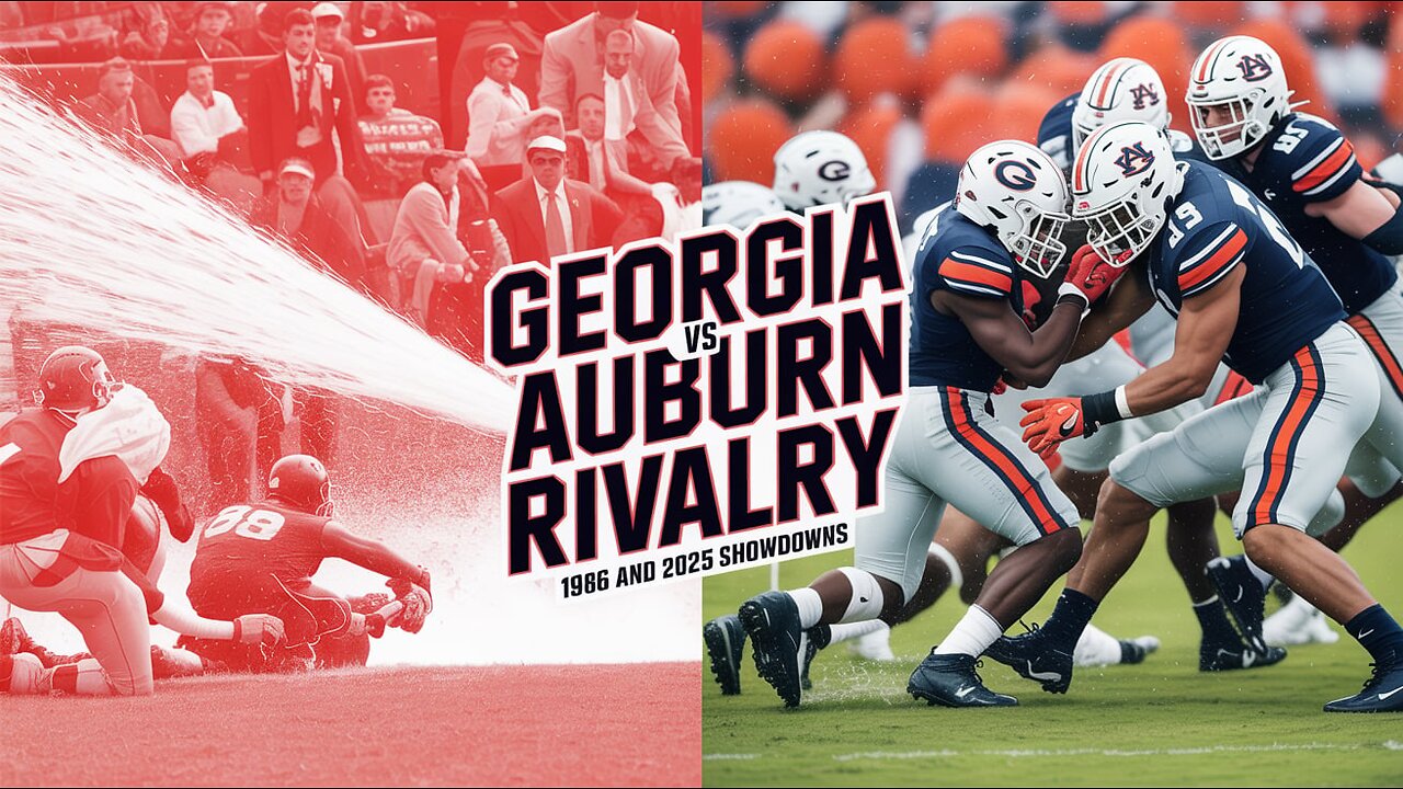 Georgia vs Auburn: The 1986 Game Between the Hoses and 2025 Showdown