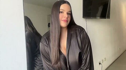 [4K USA] See - Everything Transparent Night robe | Try on Haul Review