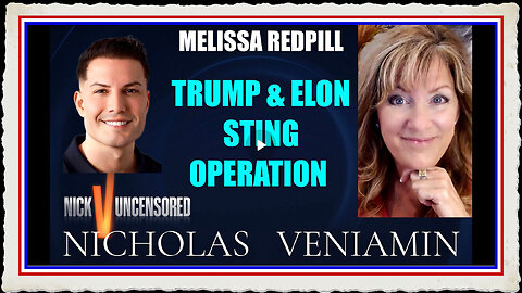 Melissa Redpill Discusses Trump Elon Sting Operation with Nicholas Veniamin