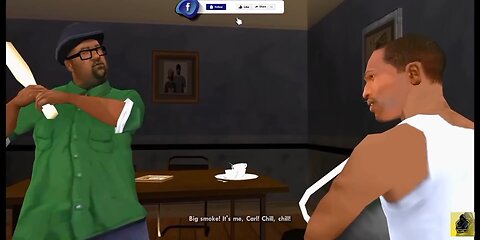 GTA: San Andreas Big Smoke Mission Gameplay Part 2 #gta #CJ #sanantonio #reelsfb #reelsvideoシ