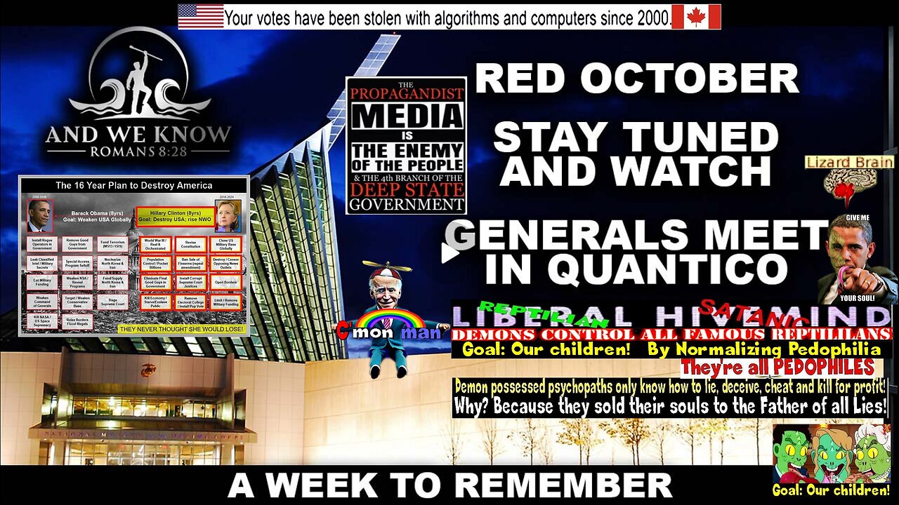 9.30.25: RED OCTOBER [DELTA], GENERALS meet with War Dept. + POTUS, Hillary next? COMMS, Pray!