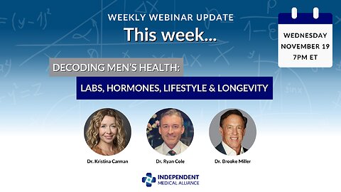 Decoding Men’s Health: Labs, Hormones, Lifestyle, and Longevity