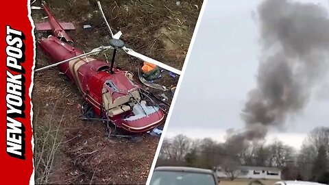 Helicopter Falls From Sky After Midair Collision