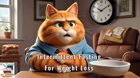 Intermittent Fasting for Weight Loss Explained by a Grumpy Cat ~ Portrait Format