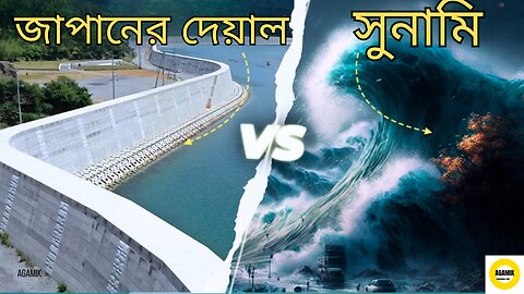 এই প্রাচীর কি জাপানকে সুনামি থেকে বাঁচাতে পারবে? - Japan TSUNAMI Wall |
