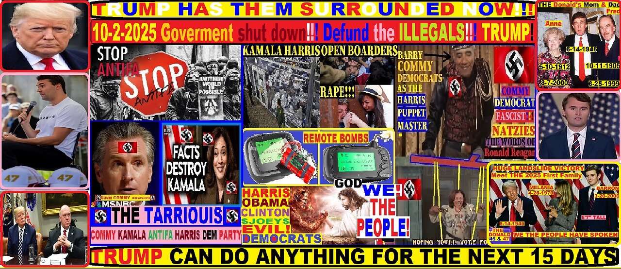 Trump/USA WON Biggly with the GREAT American SHUT DOWN. NOW he does what he wants for 15 days plus