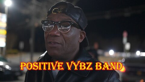 Rockin' out, with Positive Vybz Band.