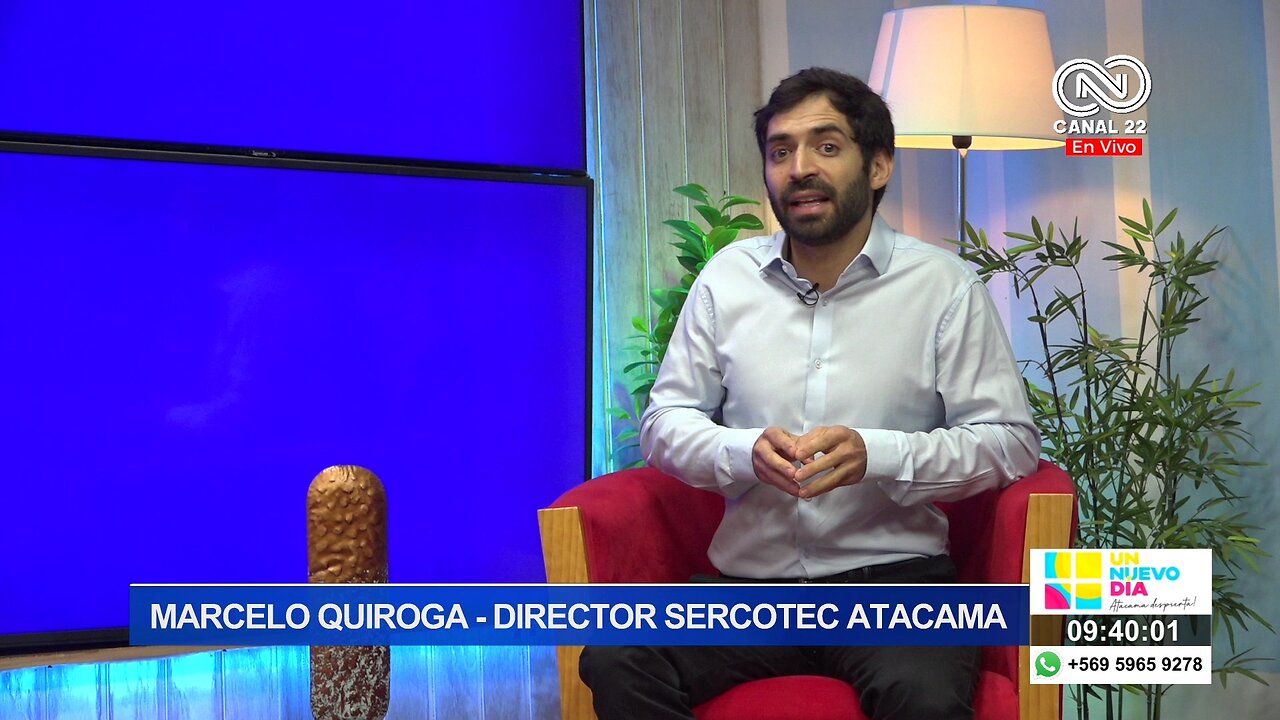 Marcelo Quiroga, Director Sercotrec Atacama