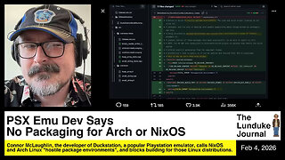 PSX Emu Dev Says No Packaging for Arch or NixOS