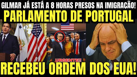 BOMBA!! GILMAR JÁ ESTÁ A 8 HORAS PRESOS NA IMIGRAÇÃO! NOTICIA EXPLODIO EM PORTUGAL!