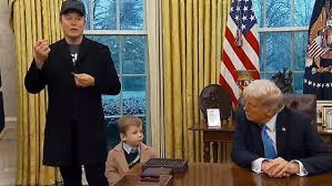 ELON's Son,"Lil X" TELLS PRESIDENT TRUMP, what his DAD REALLY THINKS #freetheland
