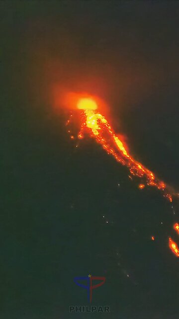 Fire on the Perfect Cone | Mayon Volcano