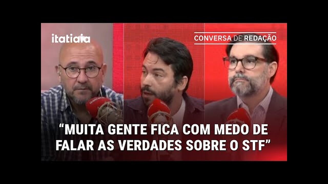 CLIMA ESQUENTA NO CONVERSA DE REDAÇÃO SOBRE MATÉRIA DE ALEXANDRE DE MORAES, GALÍPOLO E BANCO MASTER