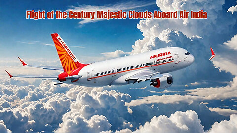 Flight of the Century! Majestic Clouds Aboard Air India