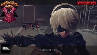 Nier: Automata Ep 1 My Robo Waifu lost her sisters in a huge air battle