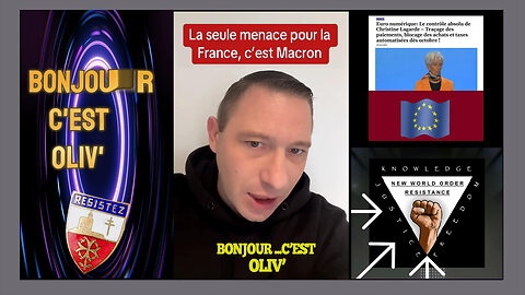 La seule menace pour la France c'est MACRON ! exposé par OLIV' (Hd 1080)