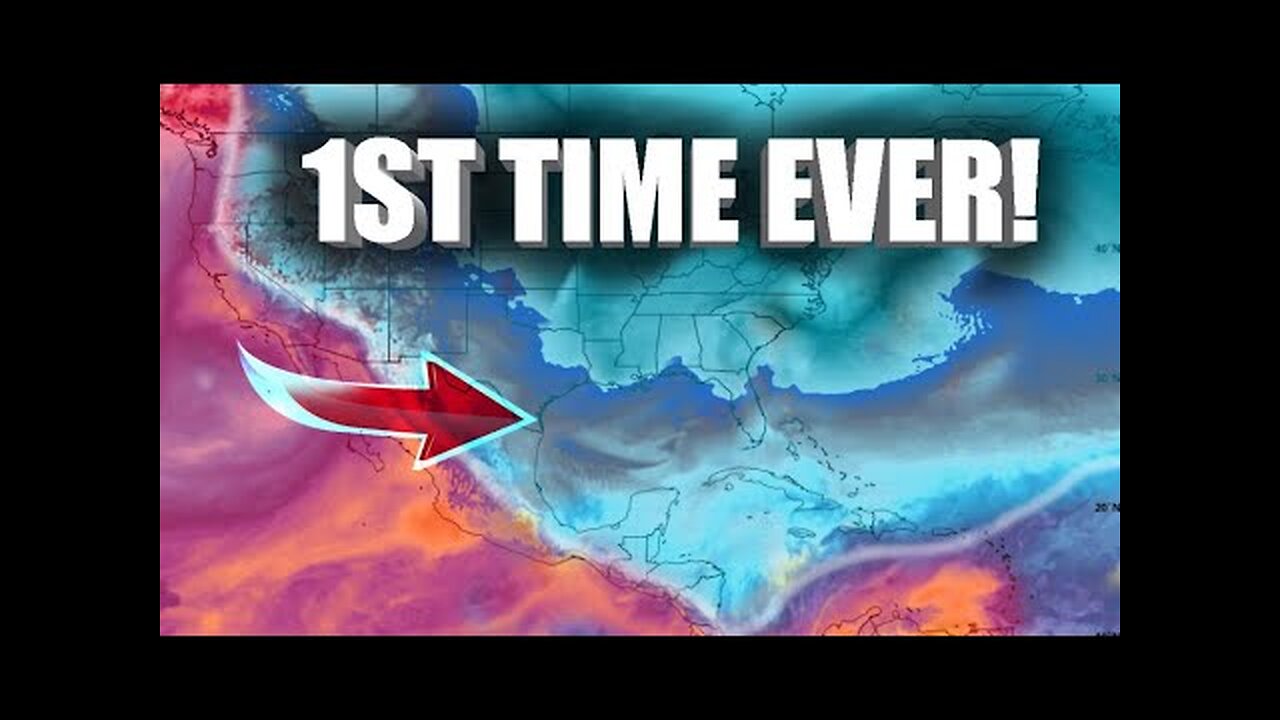 This Weather Pattern Just Did Something CRAZY! 1st Time Ever