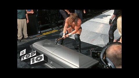 Trapped Superstars getting smashed WWE Top 10, Sept. 17, 2018 - WWE